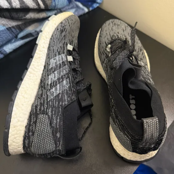 ADIDAS PUREBOOST RBL LTD BLACK GREY -men’s SIZE 12 - Image 4
