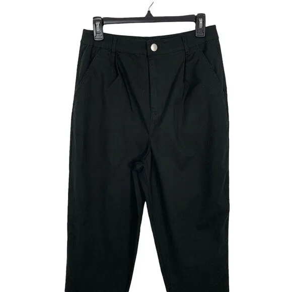 ASOS Pants 6 Black High Rise Slim Fit Stretch‎ Trousers Career NWT Sleek - Image 2