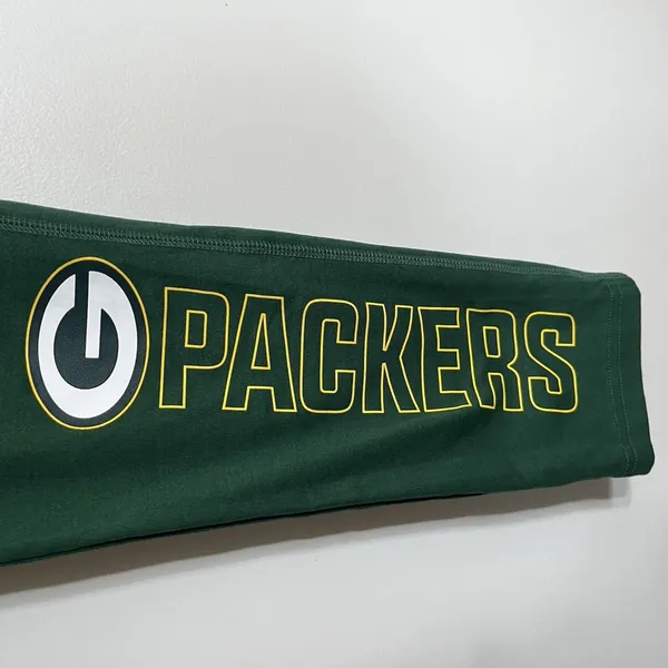 NFL Pro Line Fanatics Green Bay Packers Leggings‎ Green Womens Medium Athletic - Image 2