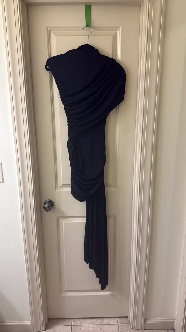 Pants store black one shoulder dress - Image 5