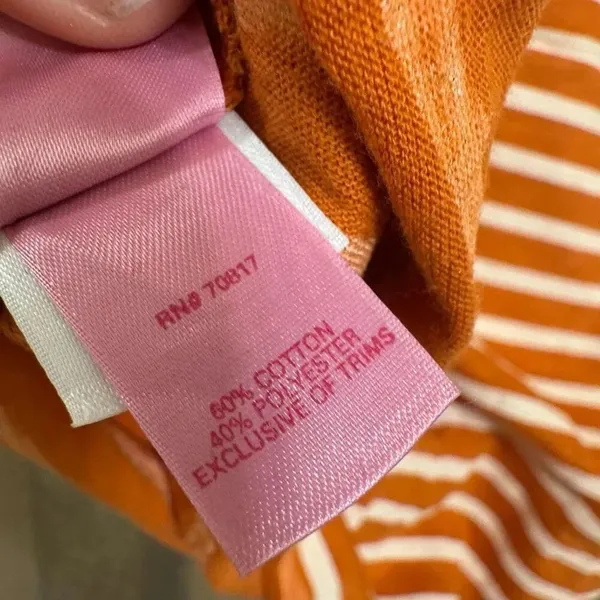 PINK Victorias Secret 5th & Ocean Orange Texas Longhorns Small Top - Image 6