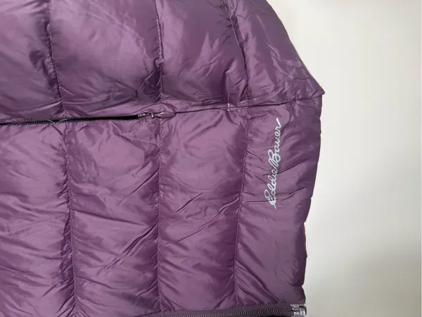 Eddie Bauer Women's CirrusLite Down Vest in Deep Eggplant Purple XL - Image 5