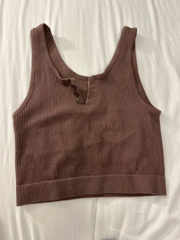 Brown Dry Goods Tank Top - Image 2