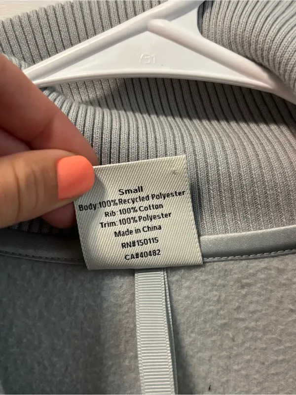 Varley Fleece Quarter Zip Pullover - Image 5