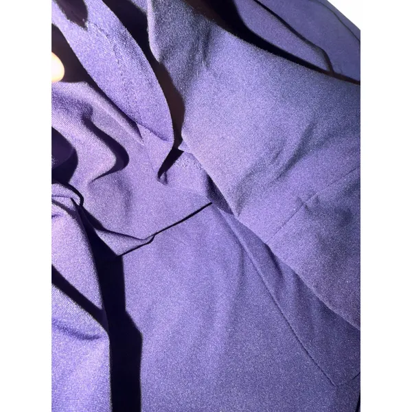 Calvin Klein Purple Sleeveless Dress with Elastic Waist - Size 4 - Image 11