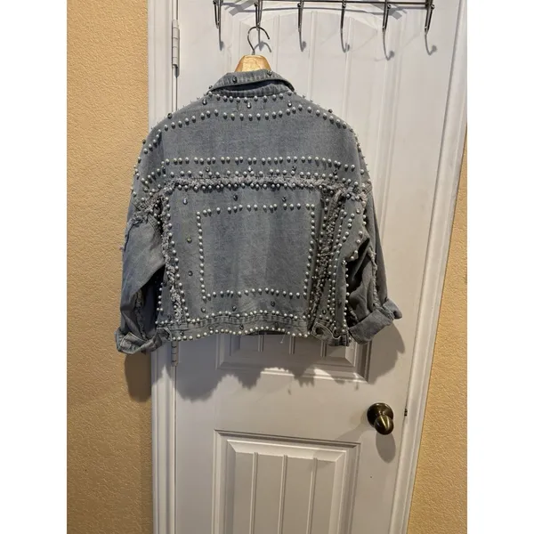 P Cill Jacket Studded Jacket, A Statement Piece To You . Size M - Image 7