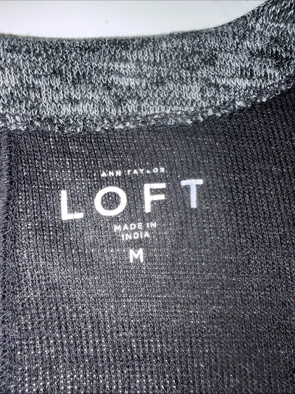 LOFT Long Open Front Cardigan M - Image 5