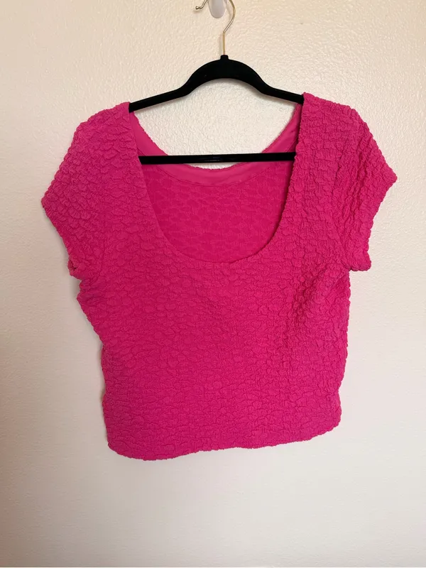 Maeve by Anthropologie Socialite Popcorn Tee Large - Image 4