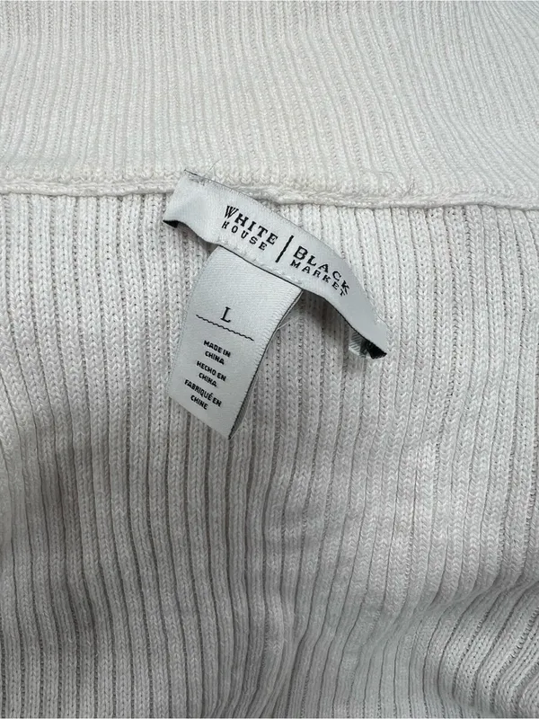 WHBM Moto Sweater L - Image 9
