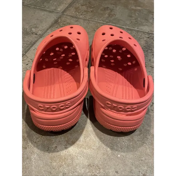 CROCS Coral Waterproof Clog Sandals Shoes Unisex Size M4 W6 - Image 5