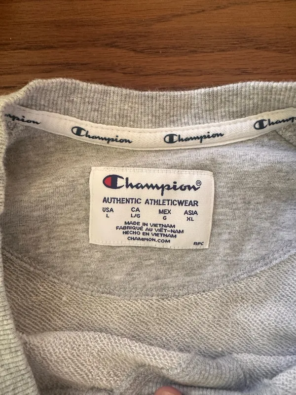 Gray Champion Sweatshirt  - Image 4