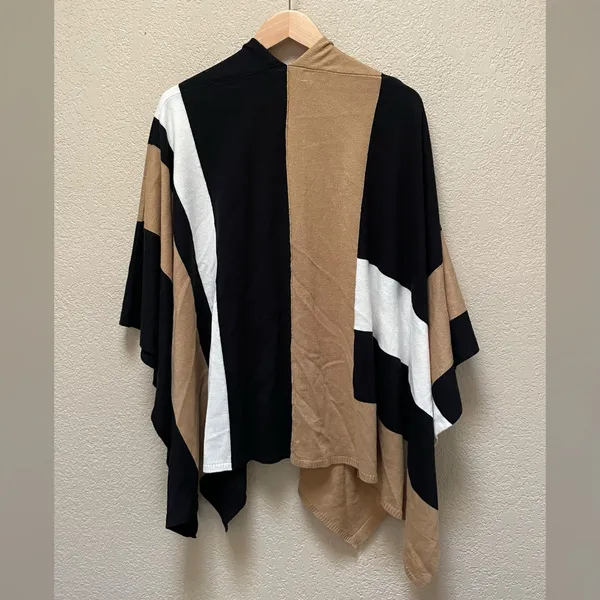 The Parrish LA Stevie Poncho Multicolor Women’s One Size -NWT - Image 3