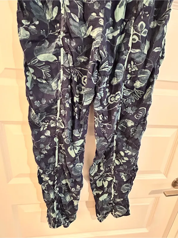 Anthropologie Jamie Sleep Pants Blue Size S - Image 12