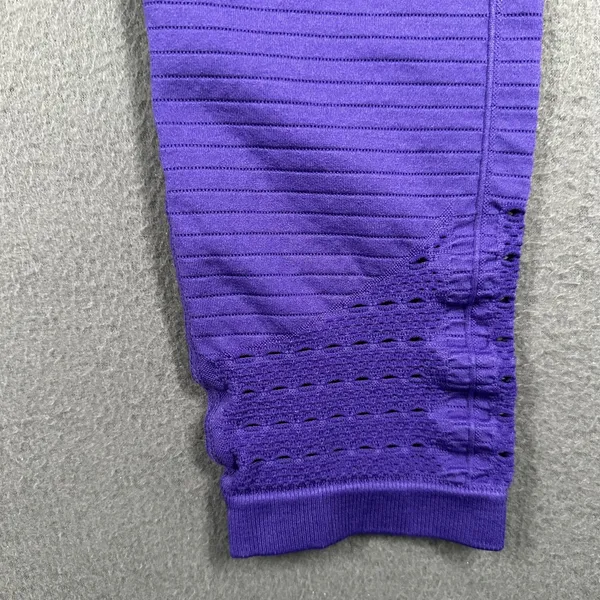 Gymshark Leggings Womens Medium Purple High Rise Seamless Ventilated Ankle - Image 5