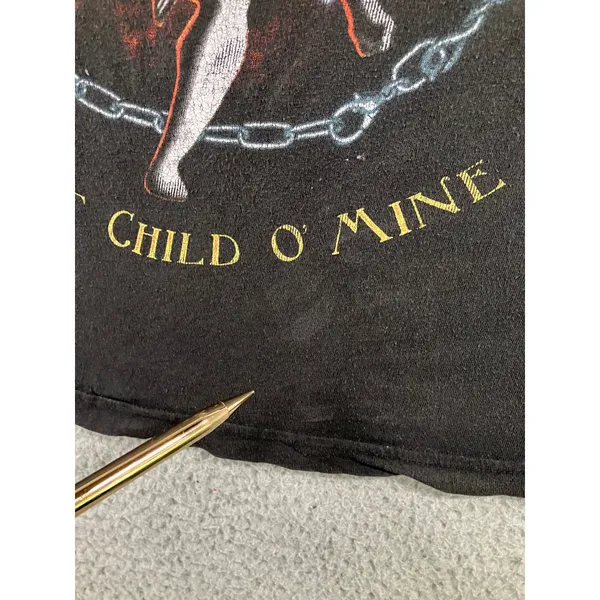 Guns N' Roses Graphic T-Shirt Women‎ M Sweet Child O' Mine Rock Band Thrashed - Image 3