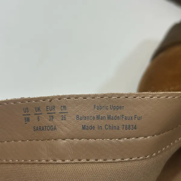 Life Stride Brown Shearling Winter Boots - Image 4