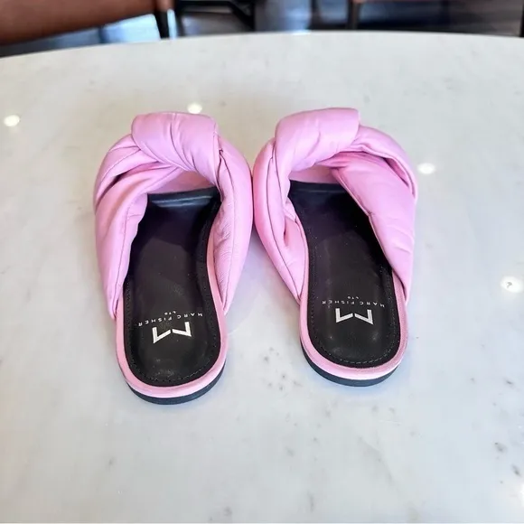 Marc Fisher Olgalia Women's Bubblegum Pink Puffy Slide Sandal‎ Size 5.5 - Image 5