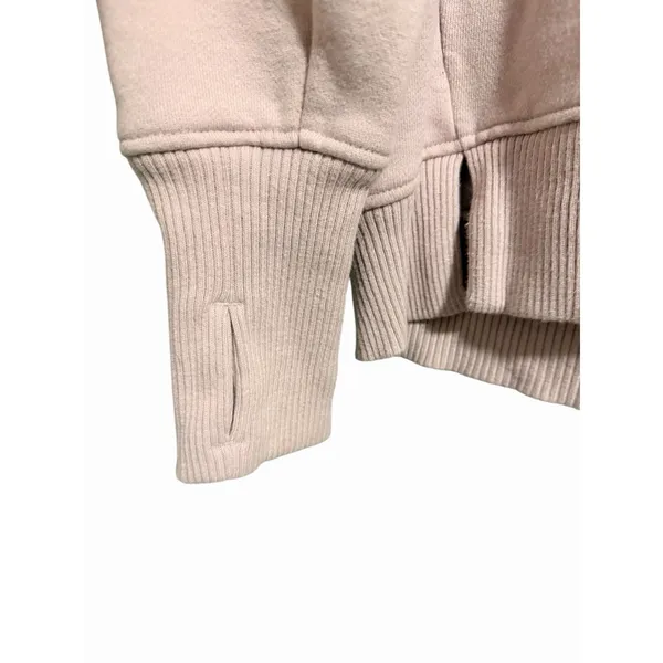 Athleta Funnel Neck Sweatshirt Faint‎ Pink Women's Size Medium - Image 8