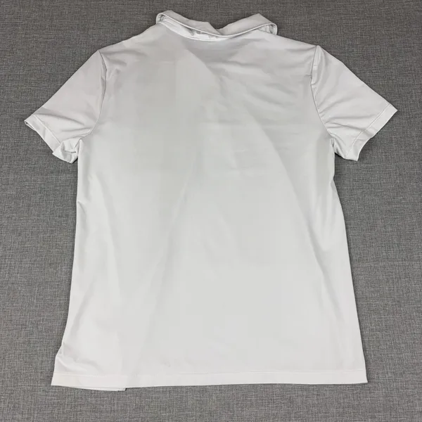 Lillie Green Pulitzer Polo‎ Womens L White Short Sleeve Button Stretch Golf - Image 6
