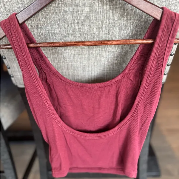 Dazy Women's Burgundy Tank Top - Image 5