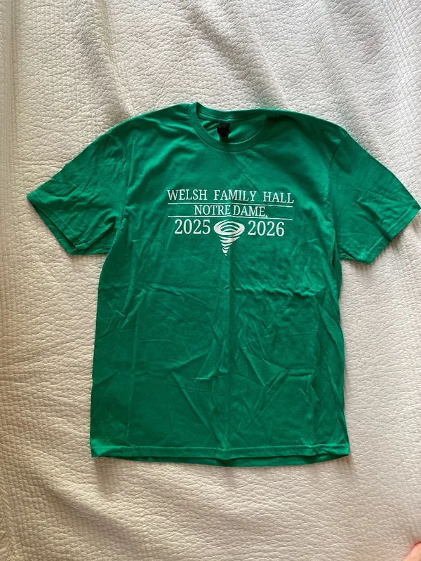 University of Notre dame welsh family hall shirt - Image 3