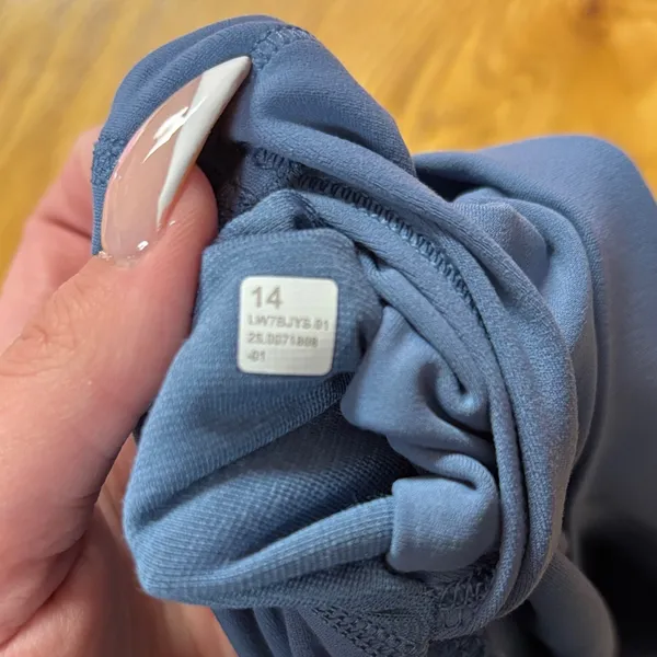 lululemon athletica Women's Athletic Shorts in “washed denim” - Image 10
