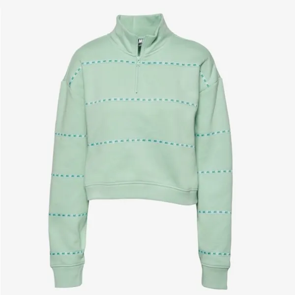 Melody Ehsani Mint Green Logo Fleece Pullover & Shorts Full Set Size 3X - Image 3