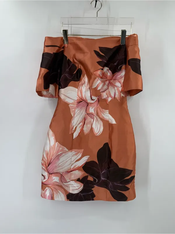 KEEPSAKE THE LABEL Beautiful Floral Print Stand Still Mini Dress size small - Image 3