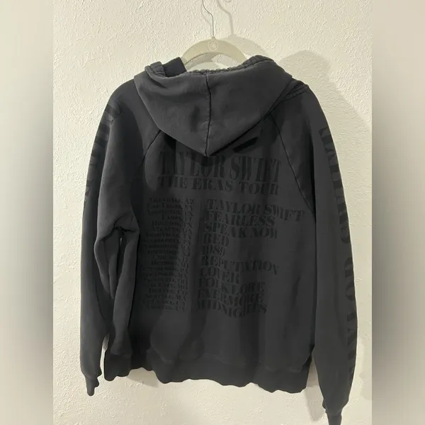 Taylor Swift Eras Tour Black Hoodie - Image 4