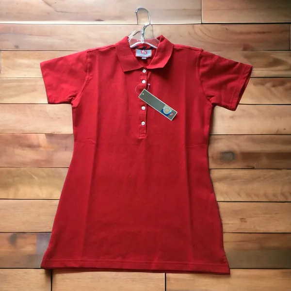 Polo Pennington & Bailes Red Work/School Uniform Shirt Size S NWT - Image 3