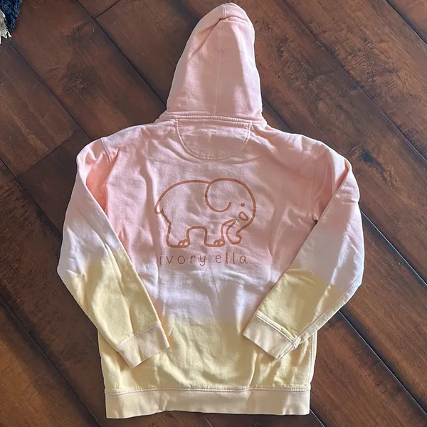 Ivory Ella Hoodie Like New - Image 3