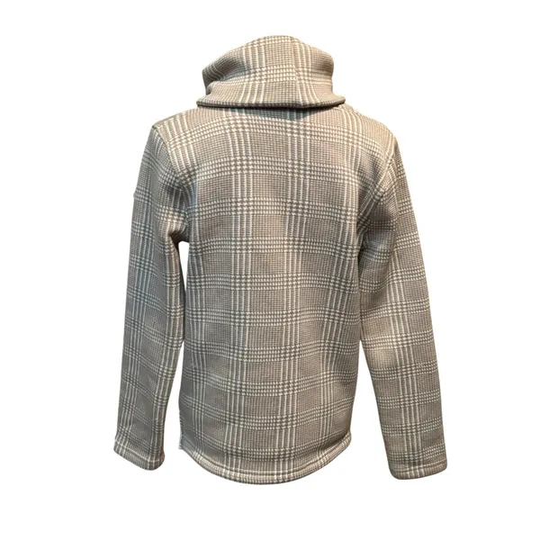 J. Crew Women's‎ Beige Sandstone Long Sleeve Funnelneck Sweater Size Medium - Image 2