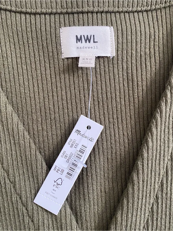 Madewell ribbed best top - Image 2
