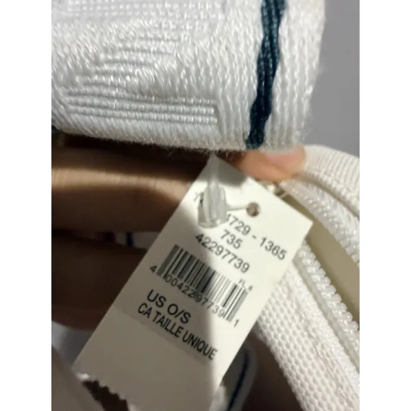 Offline by Aerie - White Blue Canvas‎ Crossbody Bag w/ Strap NWT H - Image 8