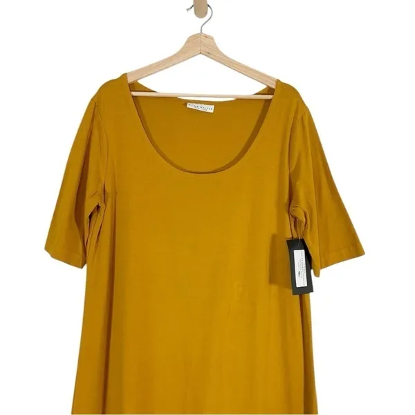 Bryn Walker Euna Organic Cotton Scoop neck Midi Dress Size Small - Image 4
