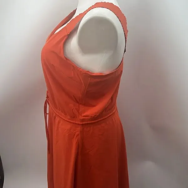 Athleta orange savanna strap athletic dress XL - Image 6