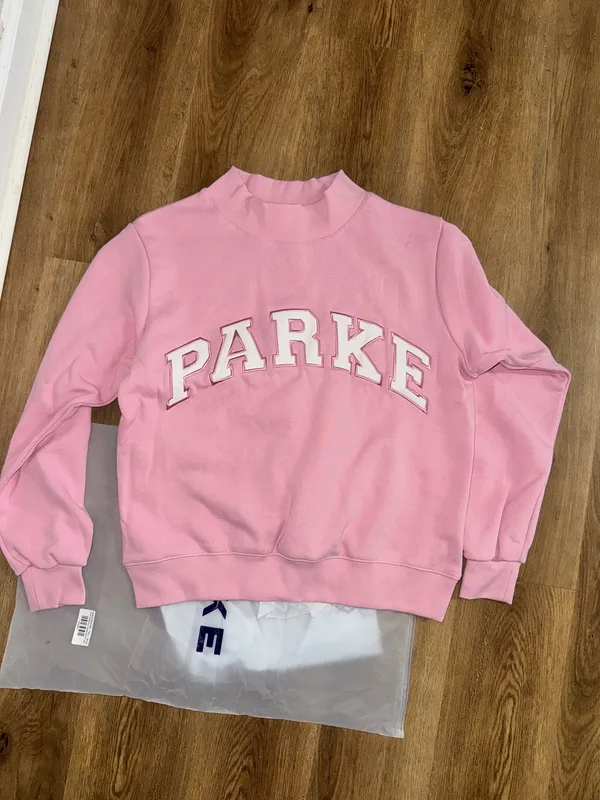 PARKE Varsity Mockneck - Fairy + White - Image 2