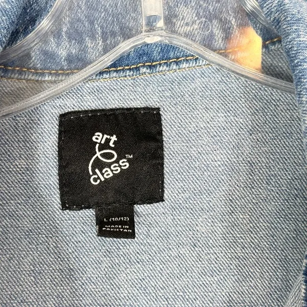 Art Class Taylor Swift Inspired Embroidered Jean Jacket 1989 Era Version 10 12 Large‎ 162 - Image 10