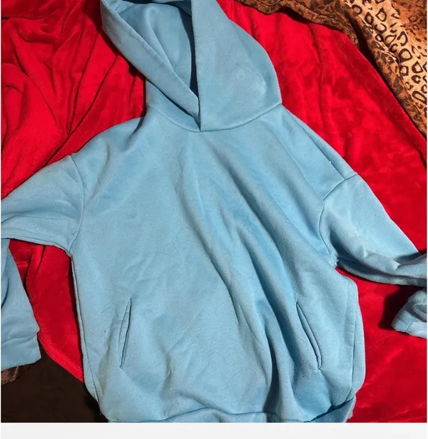 Amazon blue hoodie sweatpants matching lounge set - Image 2