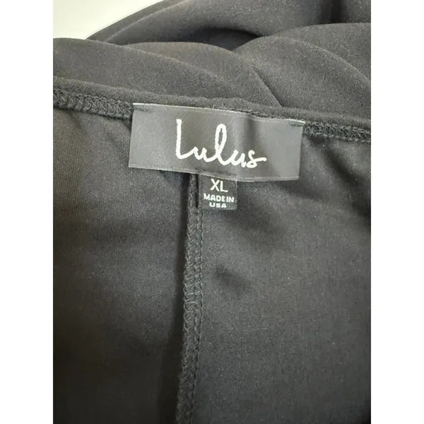 Lulus Thinking Out Loud Backless Wide Leg Jumpsuit SzXL NWT - Image 7