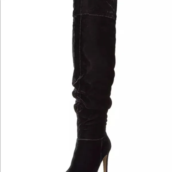 NWT The Fix Black Slouchy Boots Size 7.5 - Image 4
