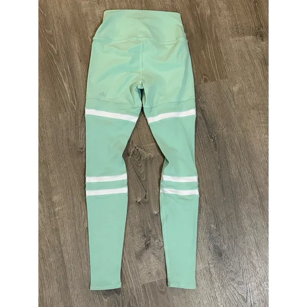 Alo Yoga Mint Green High Waist Leggings Size‎ Extra Small XS - Image 3