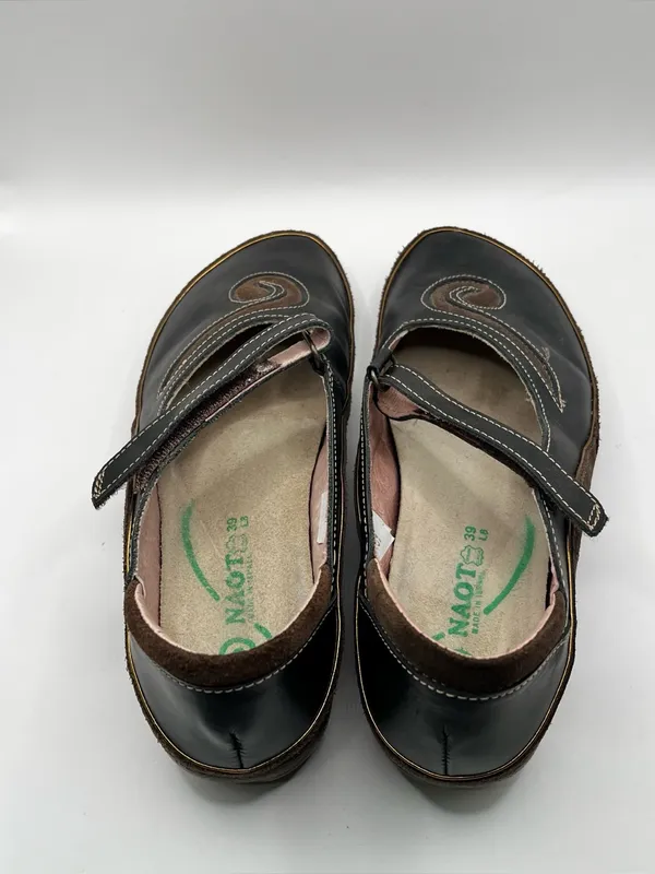 Naot Matai Mary Jane flats brown size 39 US 8 EUC women’s - Image 7