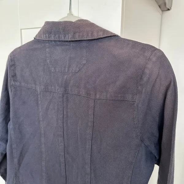 Parsley & Sage Women's Embroidered Floral Button Down Shacket, Size S, Pre Loved - Image 6