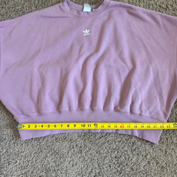 Adidas Women's Purple Mauve Sweatshirt size XL - Image 9