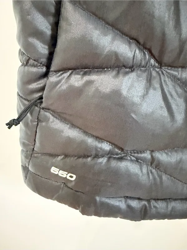 The North Face Women's 550 Down Fill Puffer Insulated Vest Silver XL - Image 3