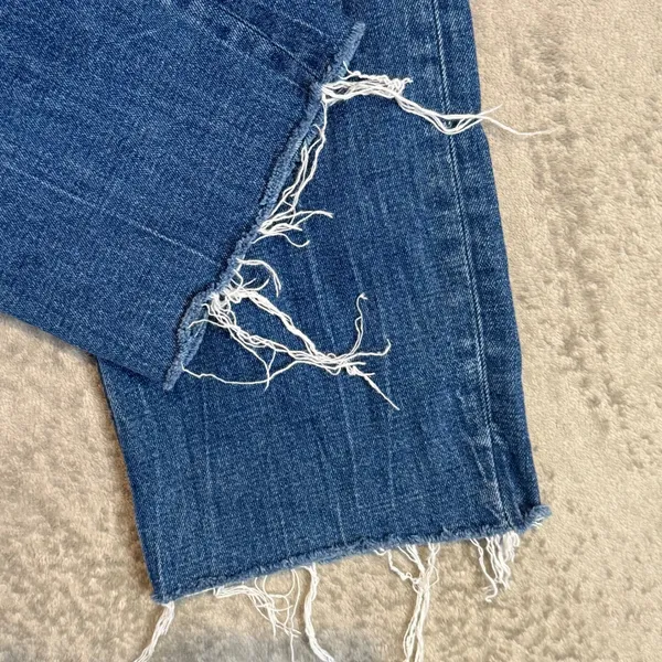 Abercrombie & Fitch Curve Love Ultra High Rise Jeans Womens 12 90s Slim Straight - Image 10