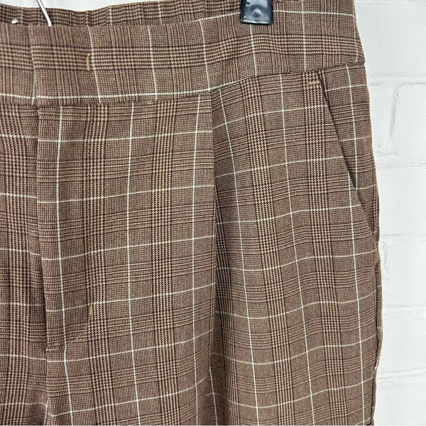 A New Day Plaid Baggy Cargo Tapered Trouser Pants Size 12 - Image 7