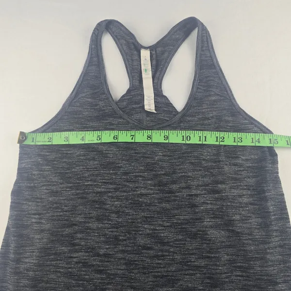 Lululemon Essential Gray Space Dye Tank‎ Top Size 2 - Image 7