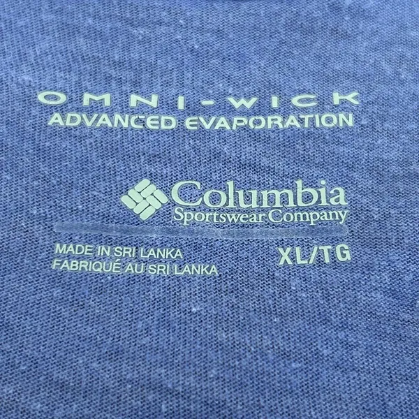 Columbia Omniwick Fitted T Shirt Violet Purple Size XL - Image 7
